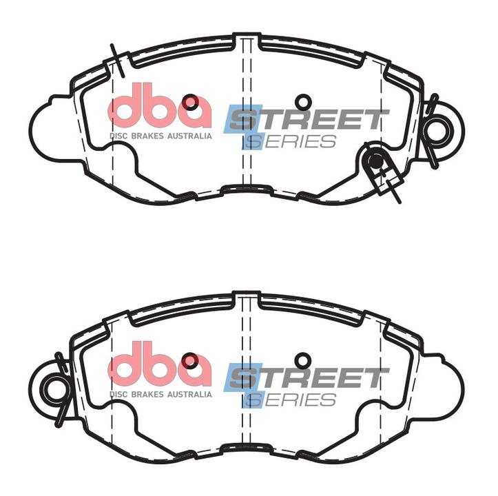 DBA Street Series Brake Pad Set Front DB1436SS