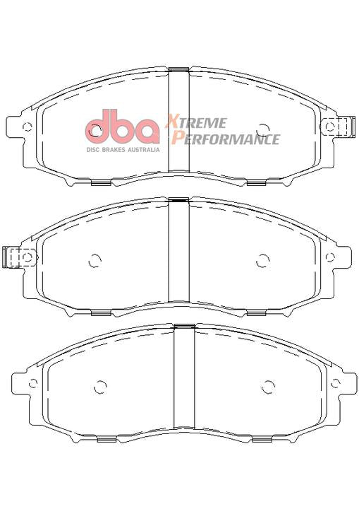DBA Xtreme Performance Brake Pad Set Front DB1439XP