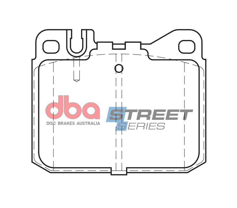DBA Street Series Brake Pad Set Front DB143SS