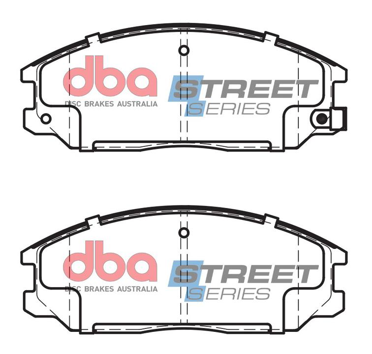 DBA Street Series Brake Pad Set Front DB1450SS