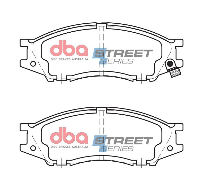 DBA Street Series Brake Pad Set Front DB1454SS