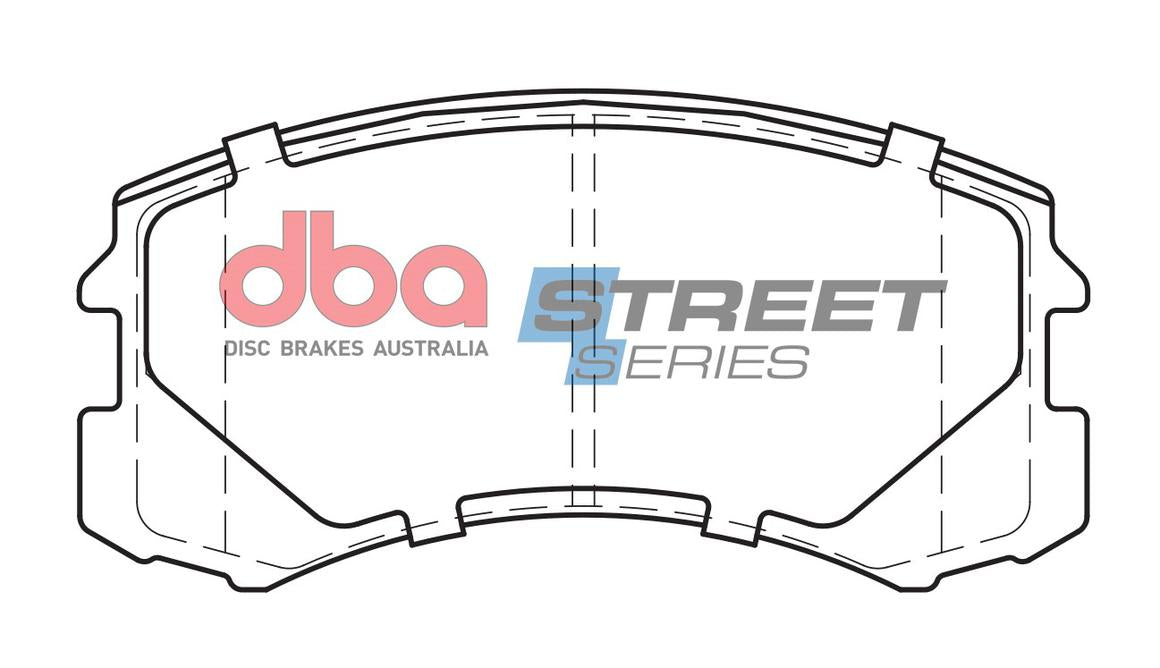 DBA Street Series Brake Pad Set Front DB1455SS