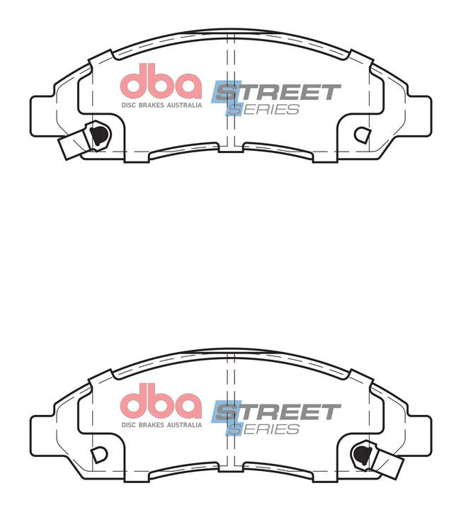 DBA Street Series Brake Pad Set Front DB1468SS