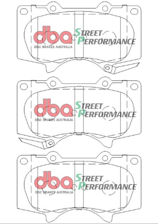 DBA Street Performance Brake Pad Set Front DB1482SP