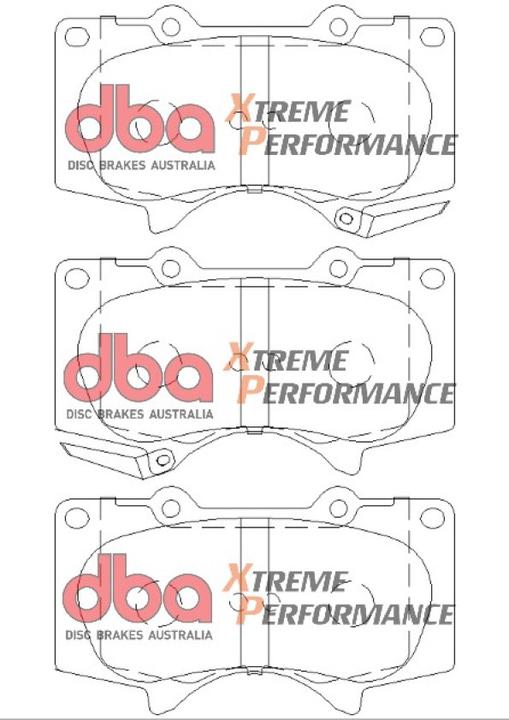 DBA Xtreme Performance Brake Pad Set Front DB1482XP