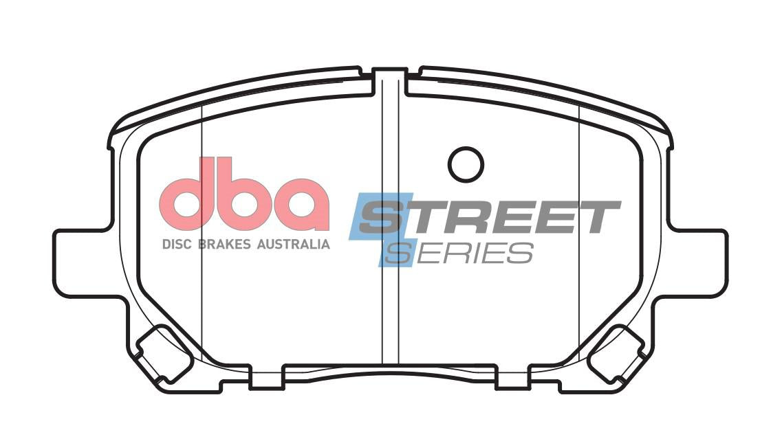 DBA Street Series Brake Pad Set Front DB1487SS