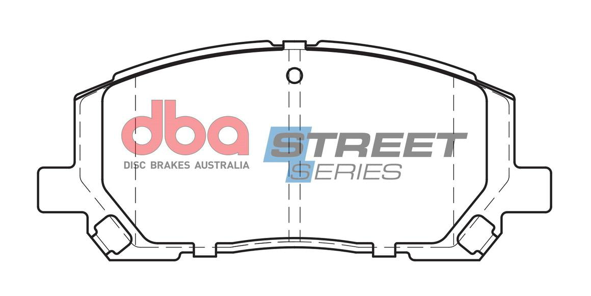 DBA Street Series Brake Pad Set Front DB1488SS