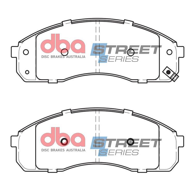 DBA Street Series Brake Pad Set Front DB1489SS