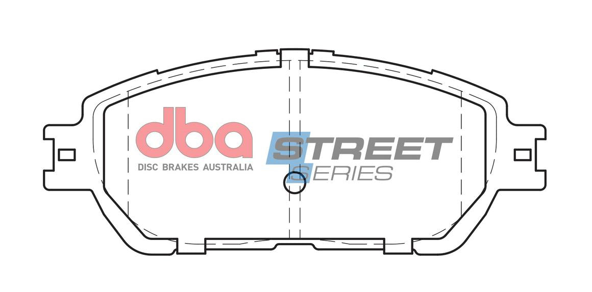 DBA Street Series Brake Pad Set Front DB1490SS