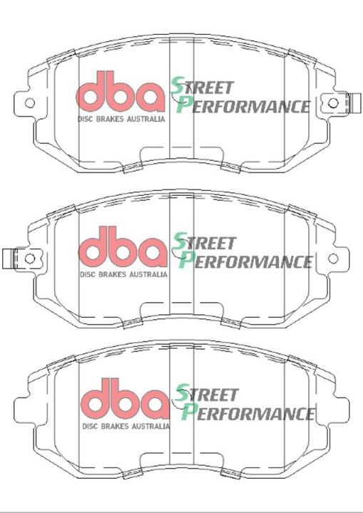 DBA Street Performance Brake Pad Set Front DB1491SP
