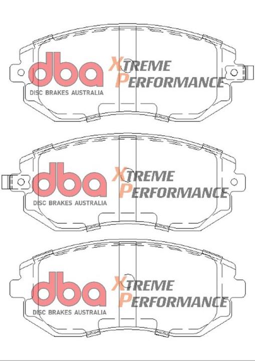 DBA Xtreme Performance Brake Pad Set Front DB1491XP