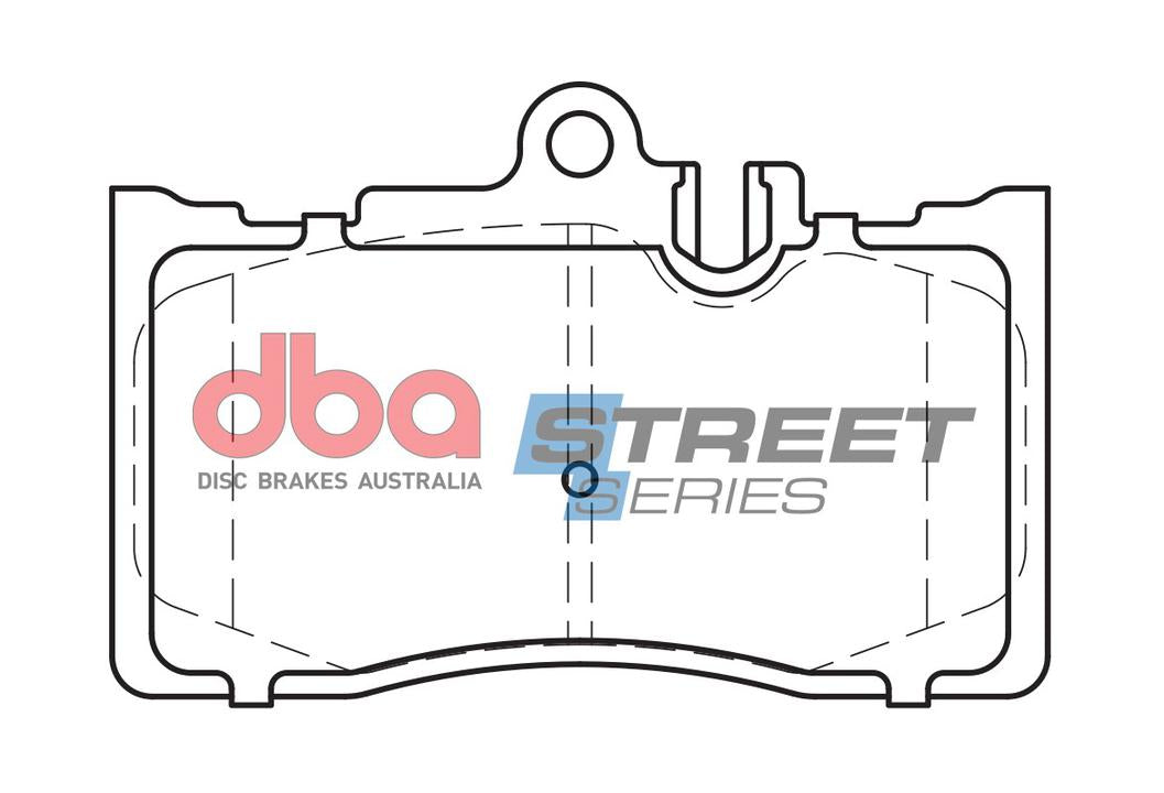 DBA Street Series Brake Pad Set Front DB1496SS