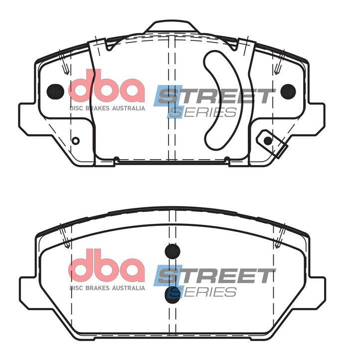 DBA Street Series Brake Pad Set DB15012SS
