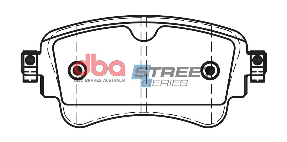 DBA Street Series Brake Pad Set DB15032SS