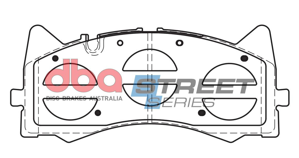 DBA Street Series Brake Pad Set DB15035SS