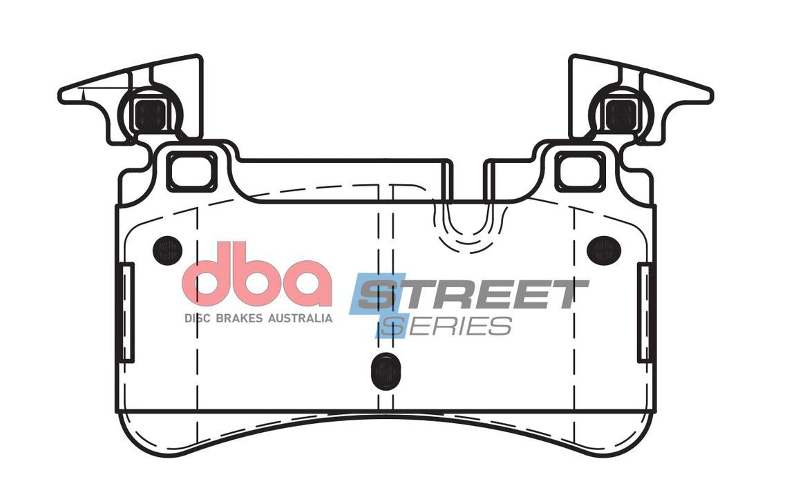 DBA Street Series Brake Pad Set DB15037SS