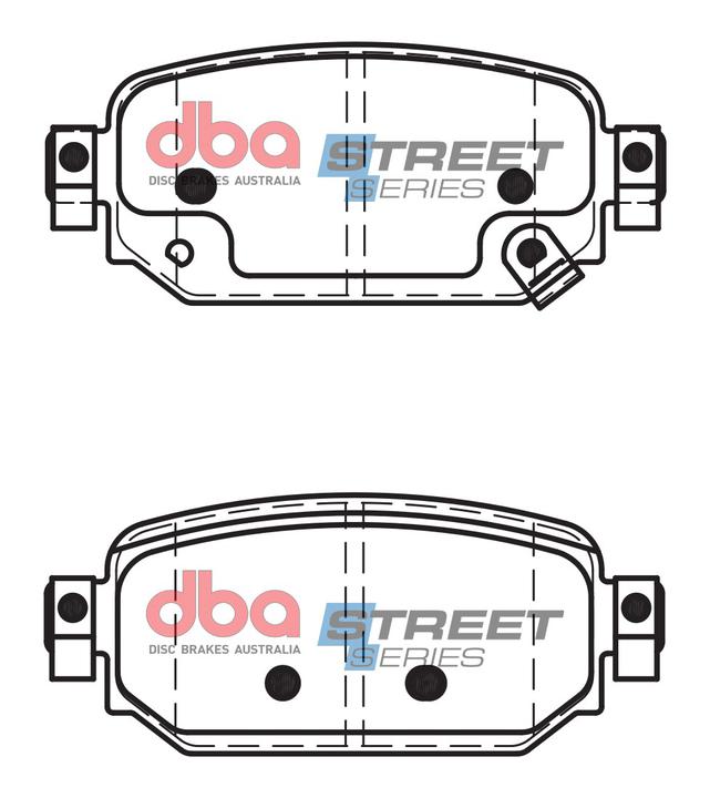 DBA Street Series Brake Pad Set DB15045SS