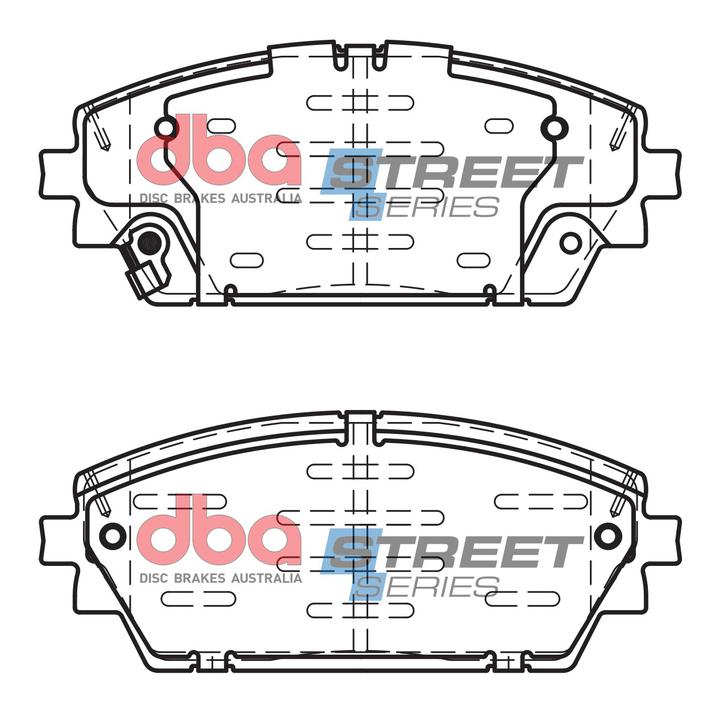 DBA Street Series Brake Pad Set DB15046SS