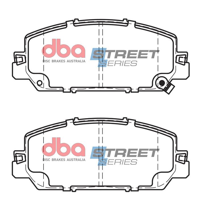 DBA Street Series Brake Pad Set DB15053SS