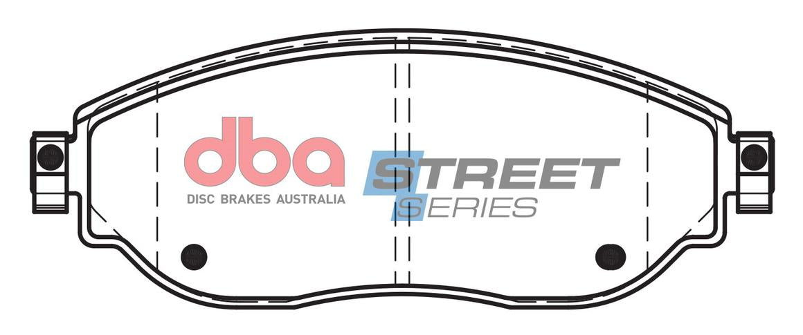 DBA Street Series Brake Pad Set DB15055SS