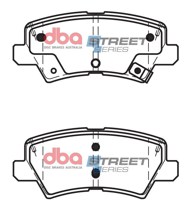 DBA Street Series Brake Pad Set DB15057SS
