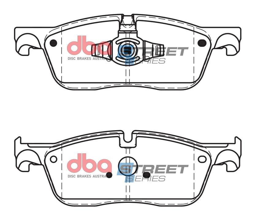DBA Street Series Brake Pad Set DB15058SS