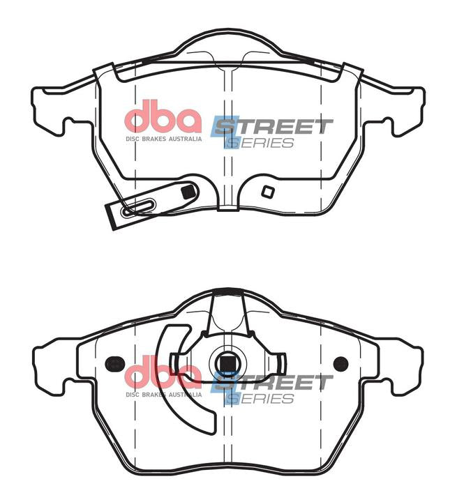 DBA Street Series Brake Pad Set Front DB1510SS