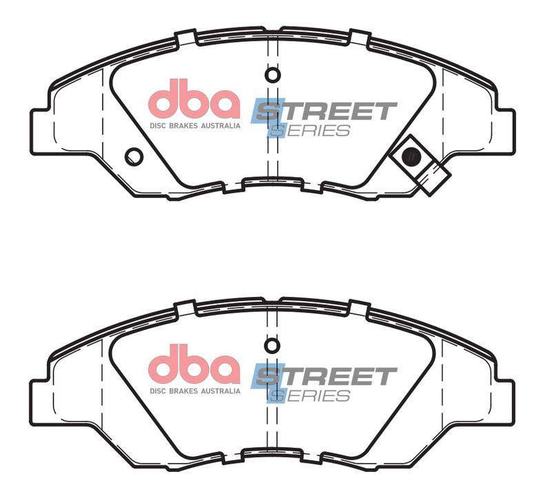 DBA Street Series Brake Pad Set Front DB1512SS