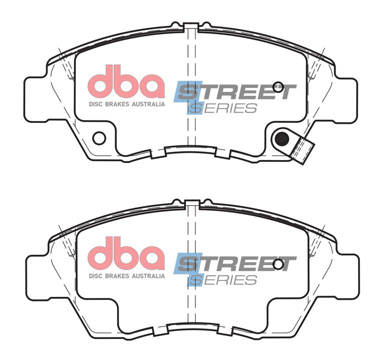 DBA Street Series Brake Pad Set Front DB1662SS
