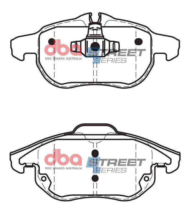 DBA Street Series Brake Pad Set Front DB1664SS