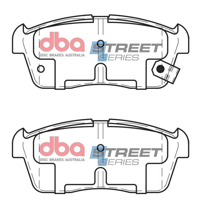 DBA Street Series Brake Pad Set Front DB1674SS