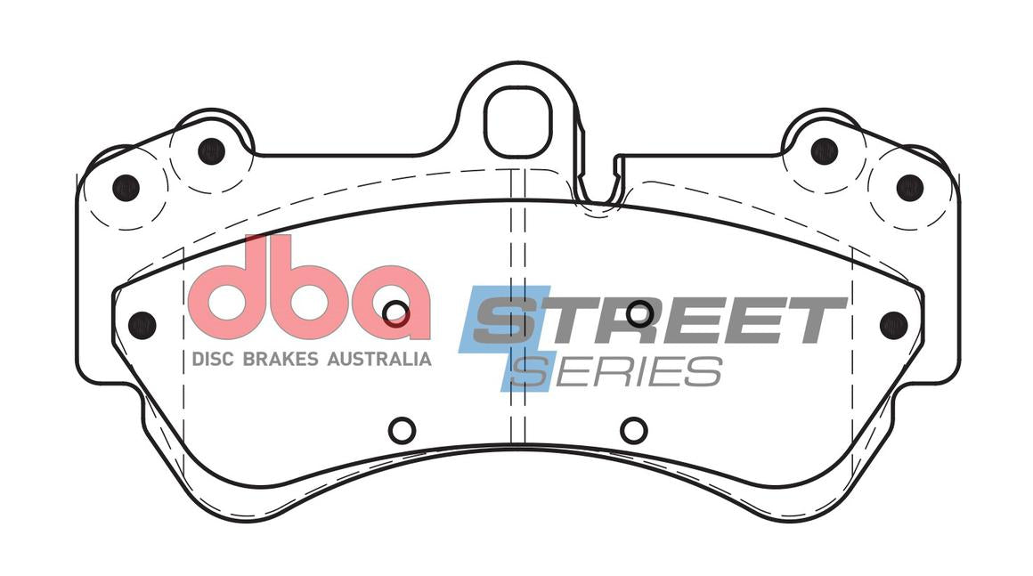 DBA Street Series Brake Pad Set Front DB1676SS