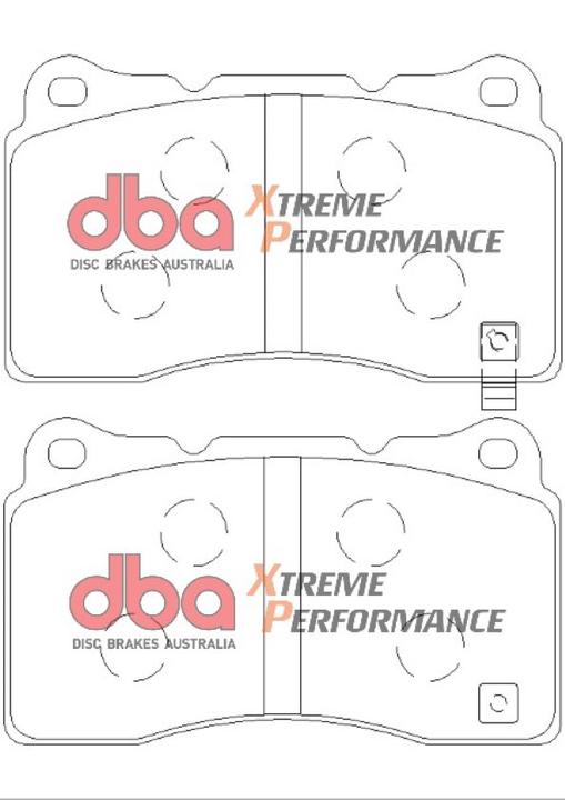 DBA Xtreme Performance Brake Pad Set Front DB1678XP