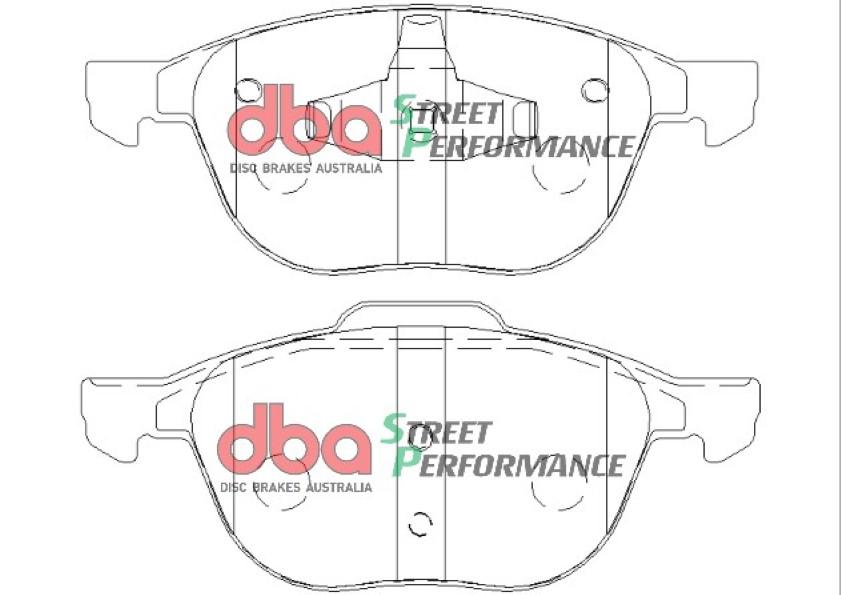 DBA Street Performance Brake Pad Set Front DB1679SP