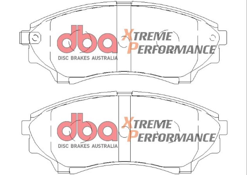 DBA Xtreme Performance Brake Pad Set Front DB1681XP