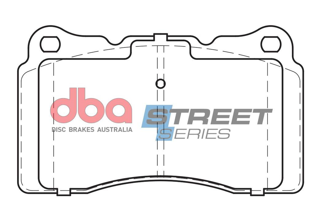 DBA Street Series Brake Pad Set Front DB1695SS