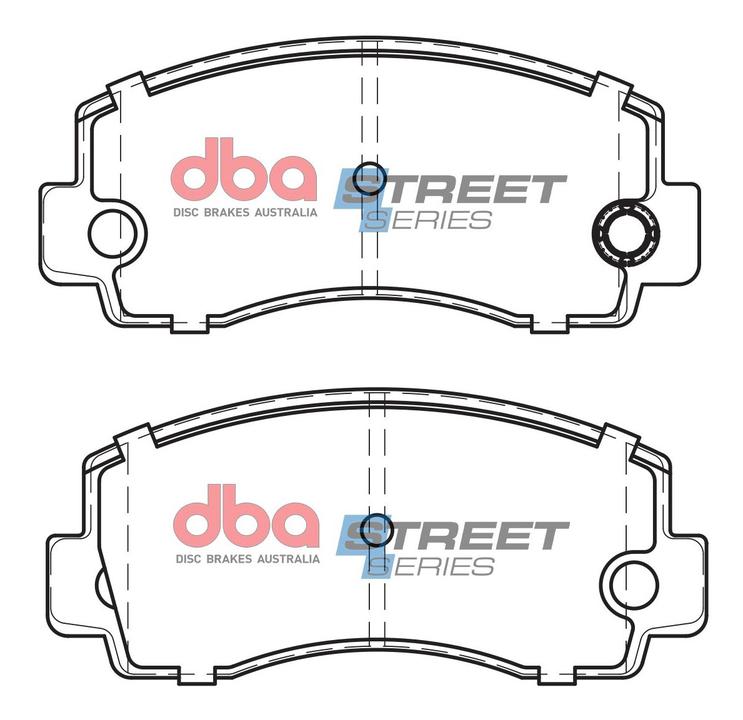 DBA Street Series Brake Pad Set Front DB170SS