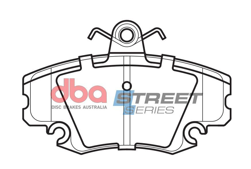 DBA Street Series Brake Pad Set Front DB1711SS