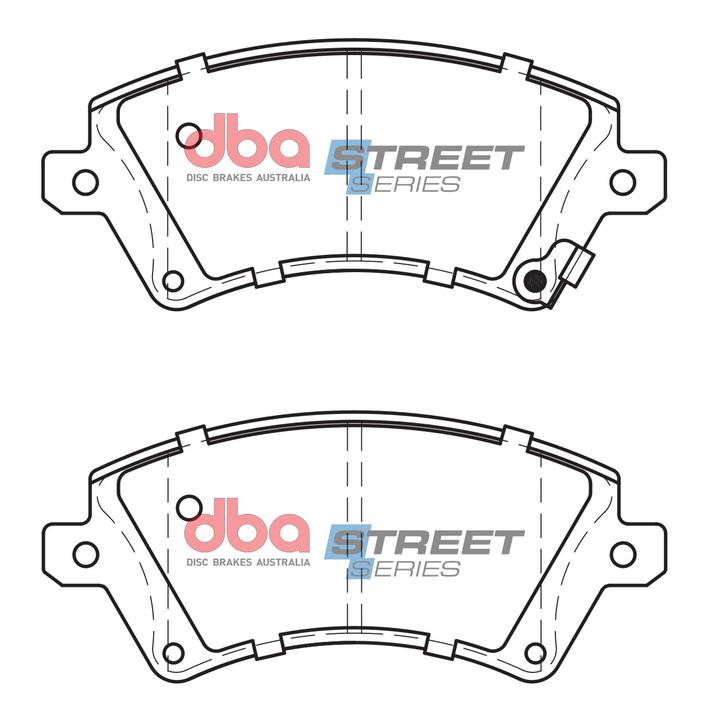 DBA Street Series Brake Pad Set Front DB1714SS