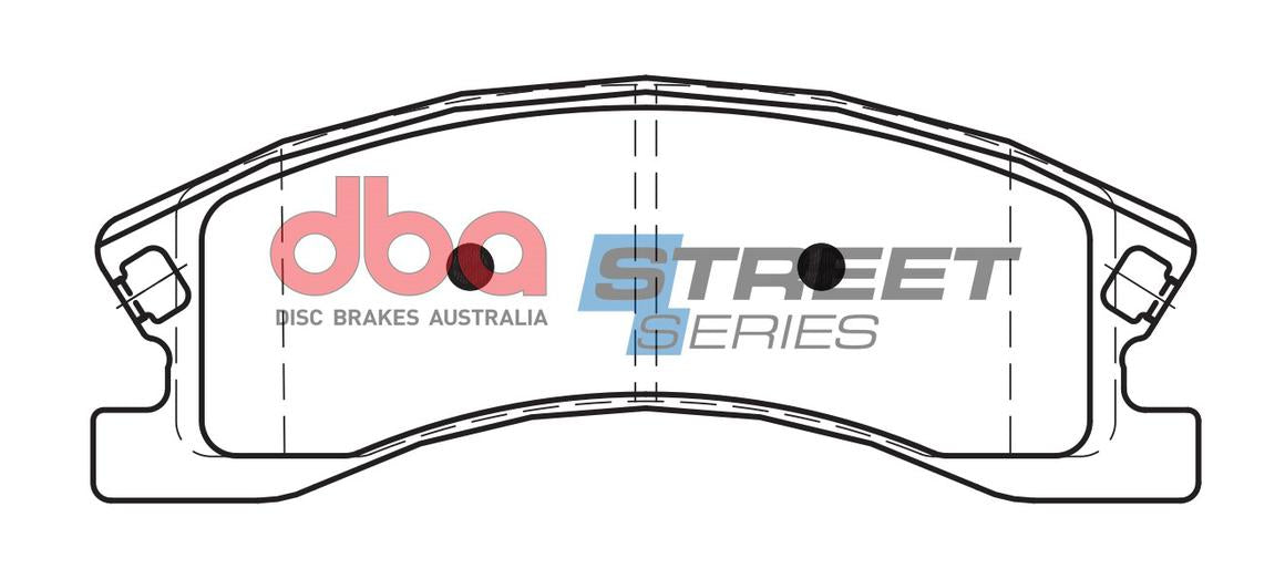 DBA Street Series Brake Pad Set Front DB1716SS