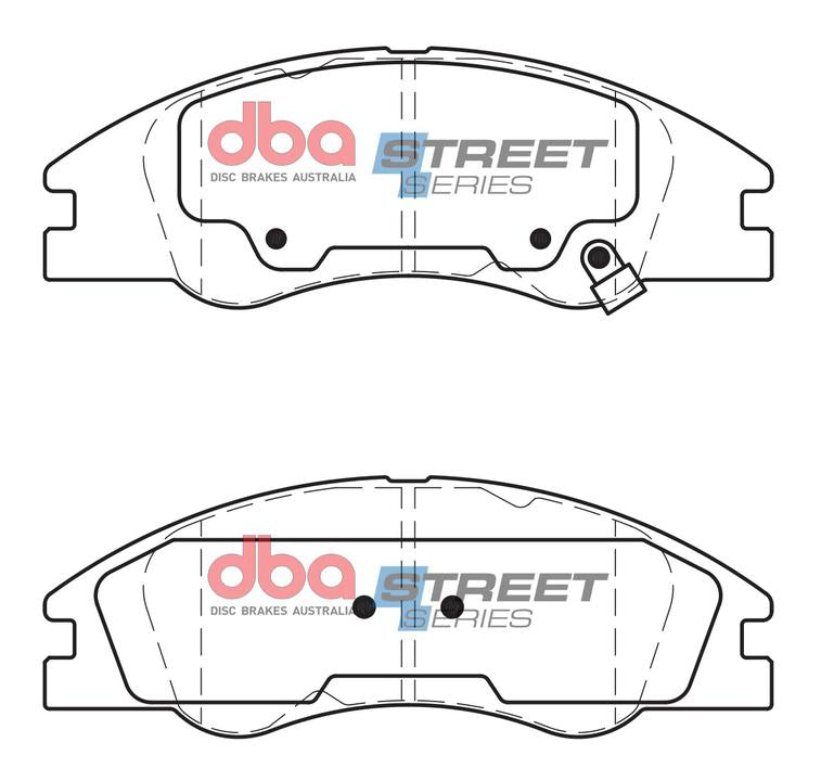 DBA Street Series Brake Pad Set Front DB1727SS