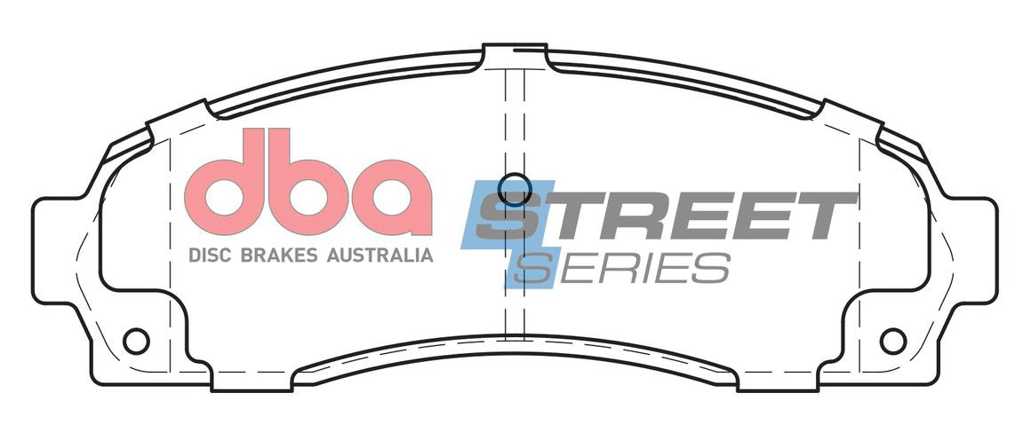 DBA Street Series Brake Pad Set Front DB1730SS