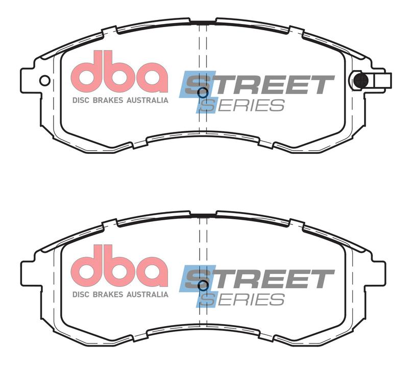 DBA Street Series Brake Pad Set Front DB1738SS