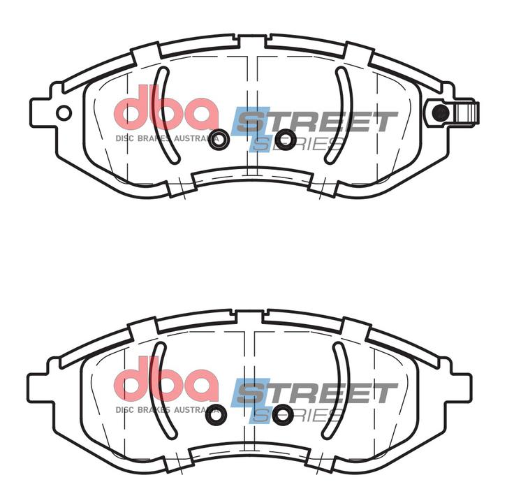 DBA Street Series Brake Pad Set Front DB1748SS