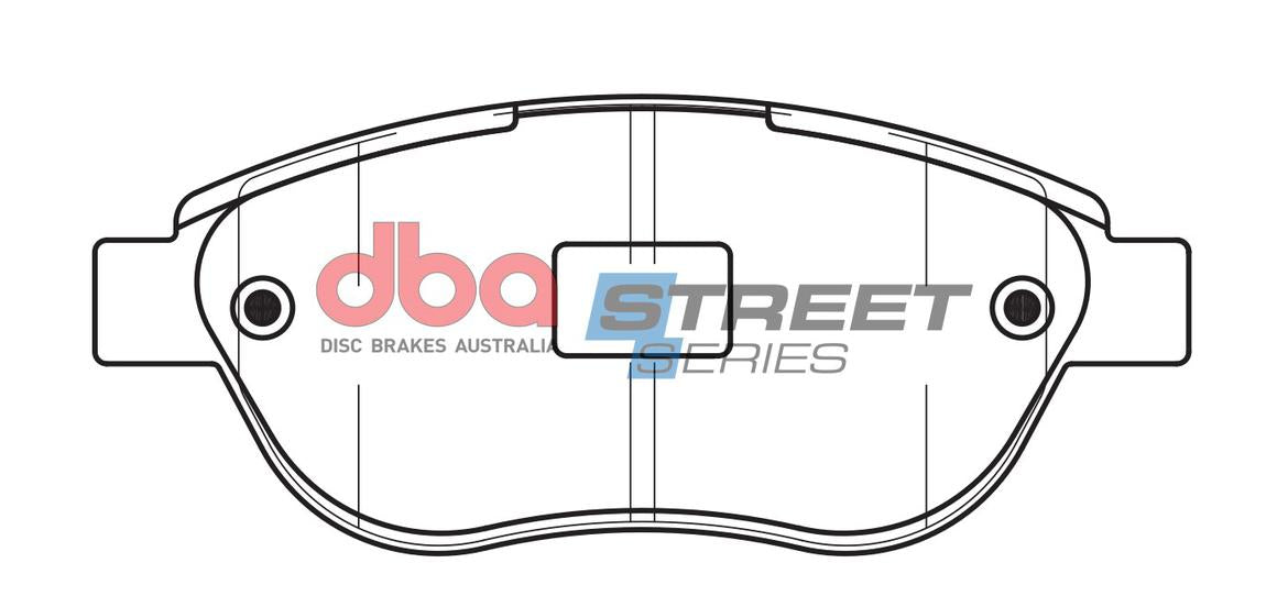 DBA Street Series Brake Pad Set Front DB1758SS
