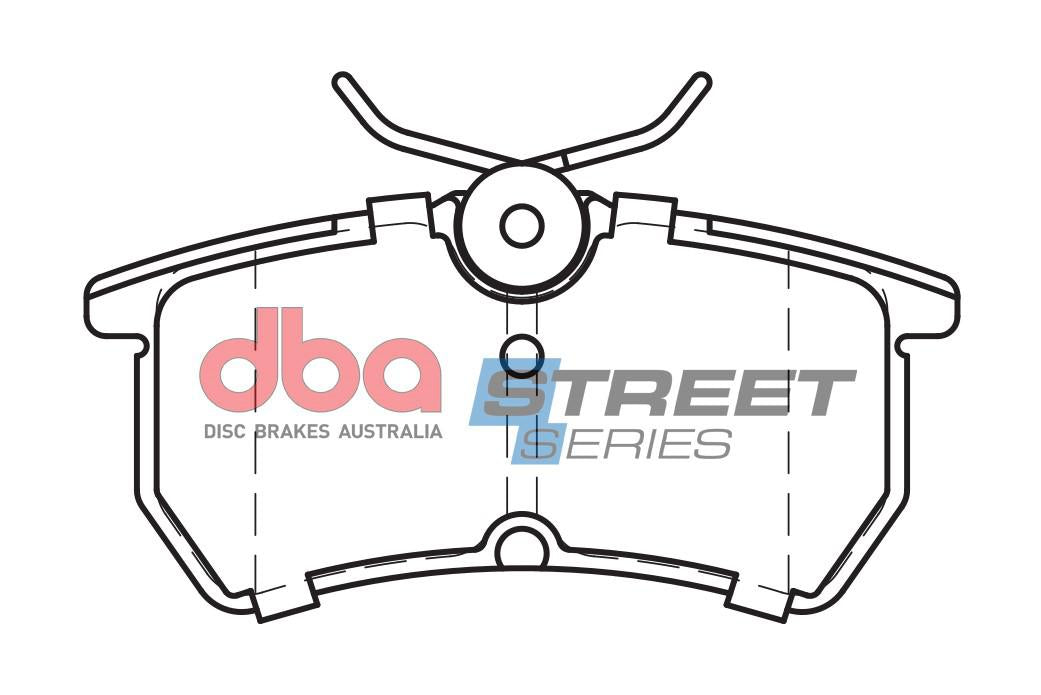 DBA Street Series Brake Pad Set Rear DB1759SS