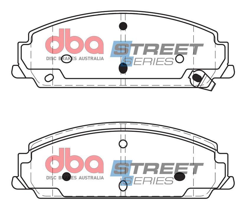 DBA Street Series Brake Pad Set Front DB1765SS