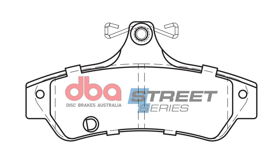 DBA Street Series Brake Pad Set Rear DB1779SS
