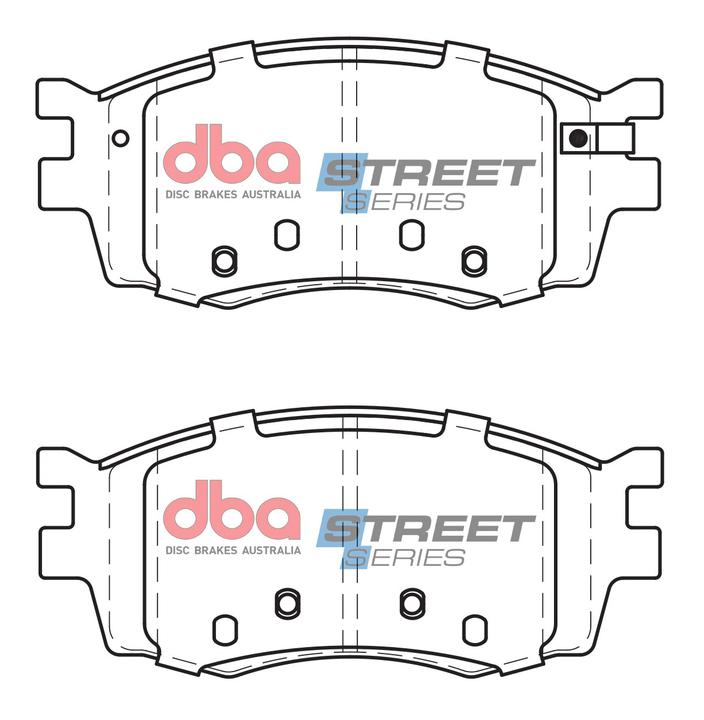 DBA Street Series Brake Pad Set Front DB1787SS
