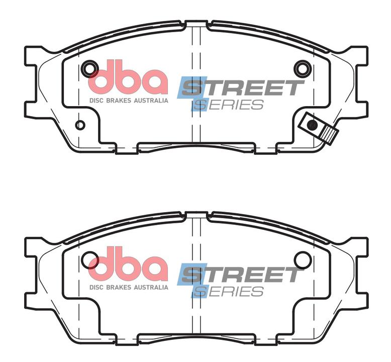 DBA Street Series Brake Pad Set Front DB1805SS